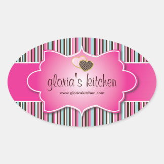 Decorative Bakery Price Tag Stickers