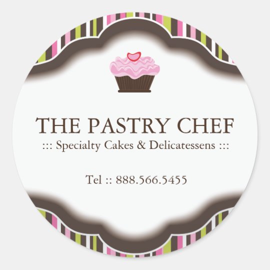 Decorative Bakery Stickers