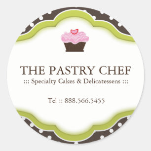 Decorative Bakery Stickers