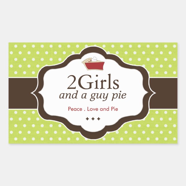 Decorative Bakery Stickers (Front)