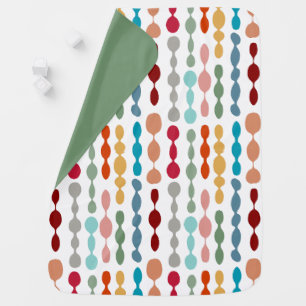 Decorative Barbells Baby Blanket