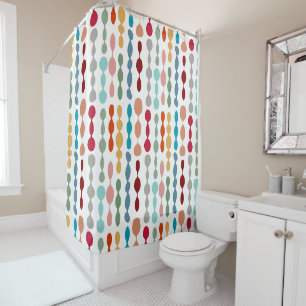 Decorative Barbells Shower Curtain