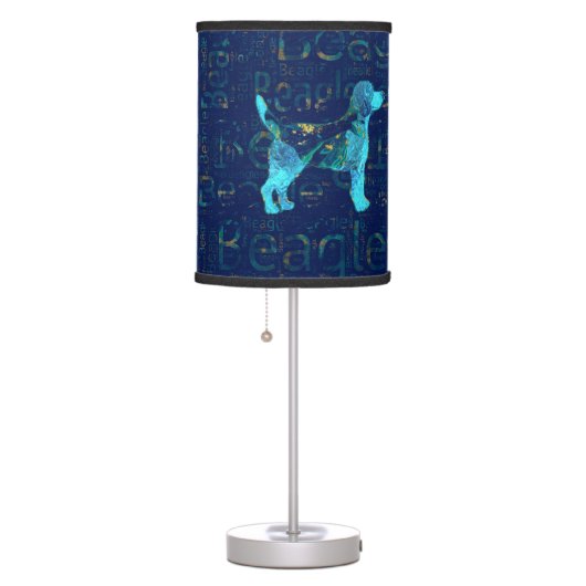 Decorative Beagle dog Table Lamp (Right)
