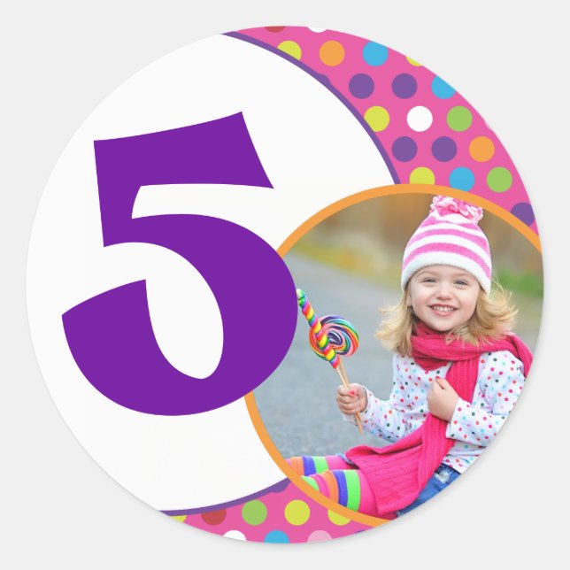 Decorative Birthday Stickers (Front)