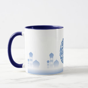 Decorative Blue Islamic Background Coffee Mug