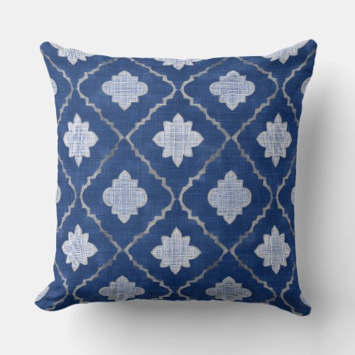 Decorative Blue Pillow