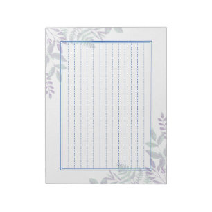 Decorative border paper <blue> 13 lines [bl18] notepad