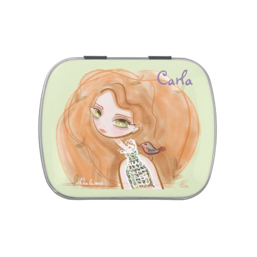 Decorative box candy tin (Top)