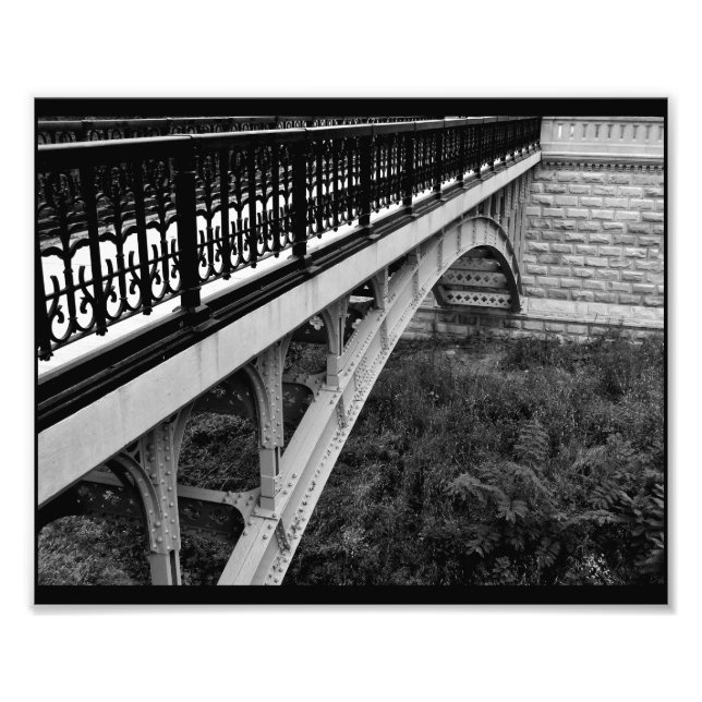 Decorative Bridge Photo Print (Front)