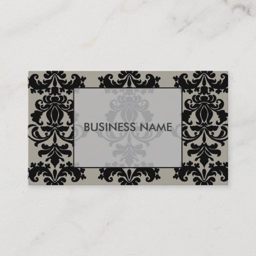 Customizable Decorative Business Card