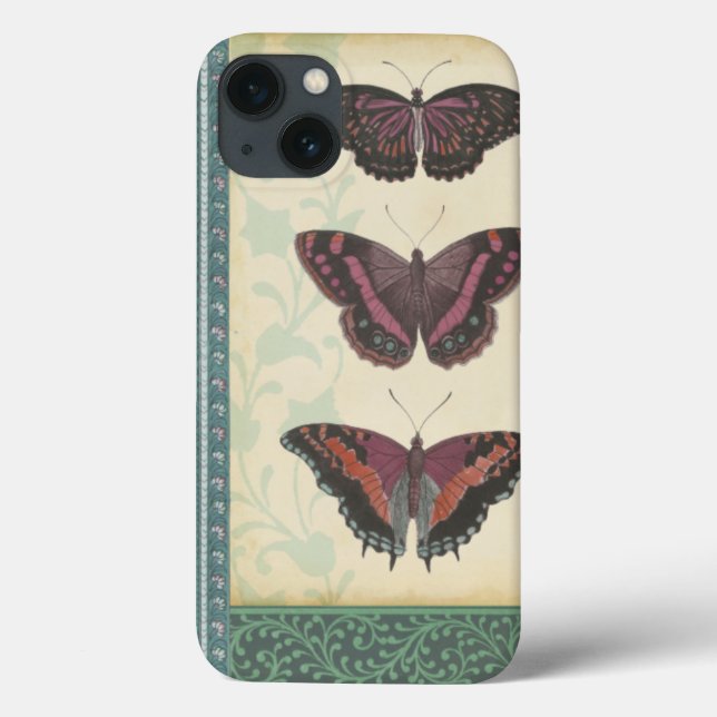 Decorative Butterfly Brocade by Vision Studio Case-Mate iPhone Case (Back)