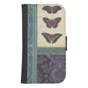Decorative Butterfly Brocade by Vision Studio Phone Wallet