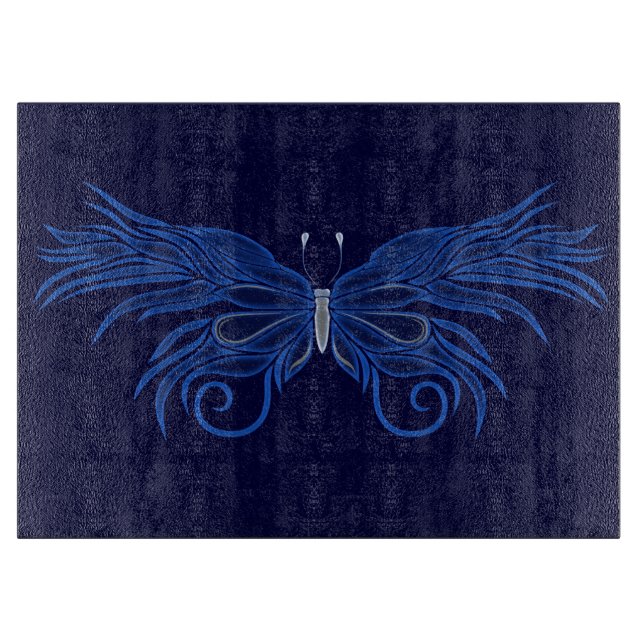 Decorative Butterfly Cutting Board (Front)