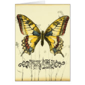 Decorative Butterfly with Wildflowers (Front)