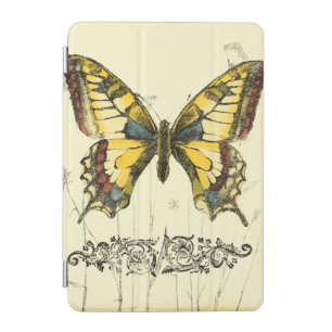 Decorative Butterfly with Wildflowers iPad Mini Cover