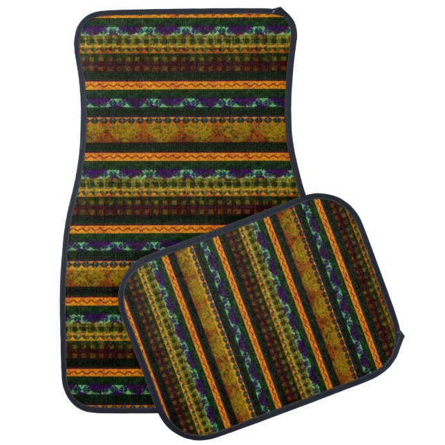 Decorative Car Floor Mat (Set)