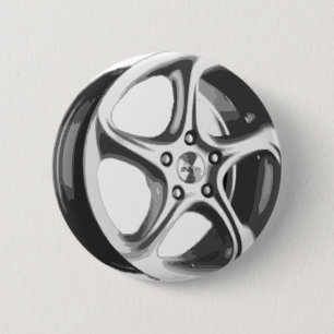 Decorative Car Rim Button