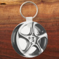 Decorative Car Rim Keychain | Zazzle