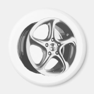 Decorative Car Rim Magnet