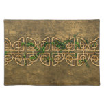 Decorative Celtic Knots With Ivy Cloth Placemat at Zazzle