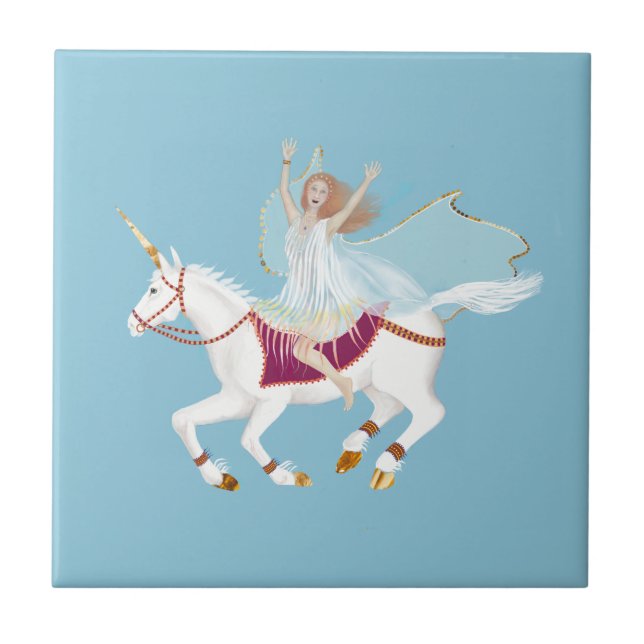 Decorative ceramic tile (Front)