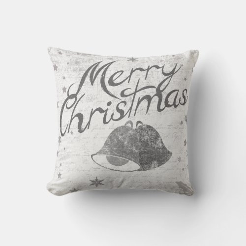 Decorative Christmas Bells Advent Throw Pillow