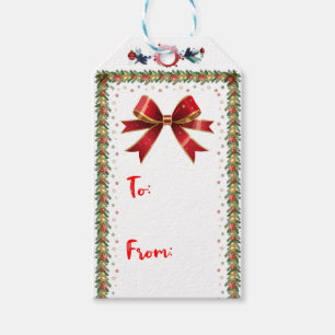 Decorative Christmas Gift  Gift Tags