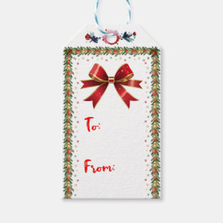 Decorative Christmas Gift Gift Tags