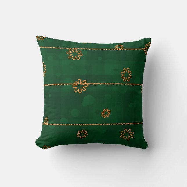 Decorative Christmas Throw Pillow (Front)