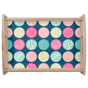 Decorative Circles - Colors 01 - with 00486b Serving Tray