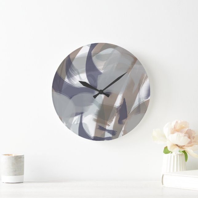 Decorative Clock muted tones (Home)
