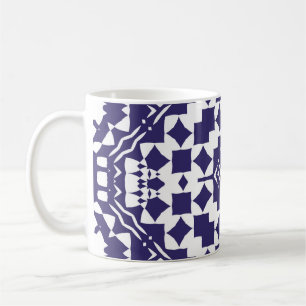 Decorative color ceramic azulejo tiles. Vintage se Coffee Mug