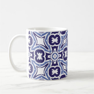 Decorative color ceramic azulejo tiles. Vintage se Coffee Mug