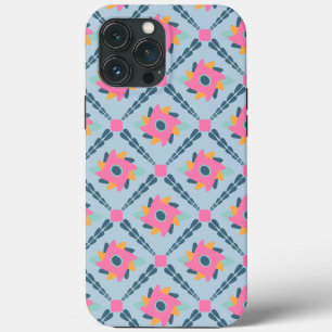 Decorative colorful tile iPhone 13 pro max case