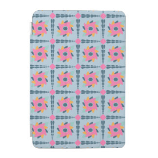 Decorative colorful tile iPad mini cover