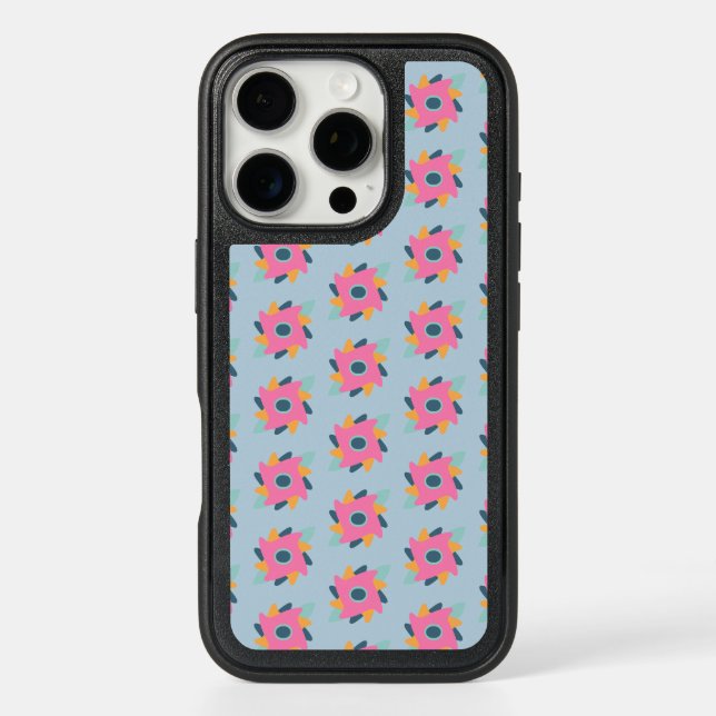 Decorative colorful tile otterbox iPhone case (Back)