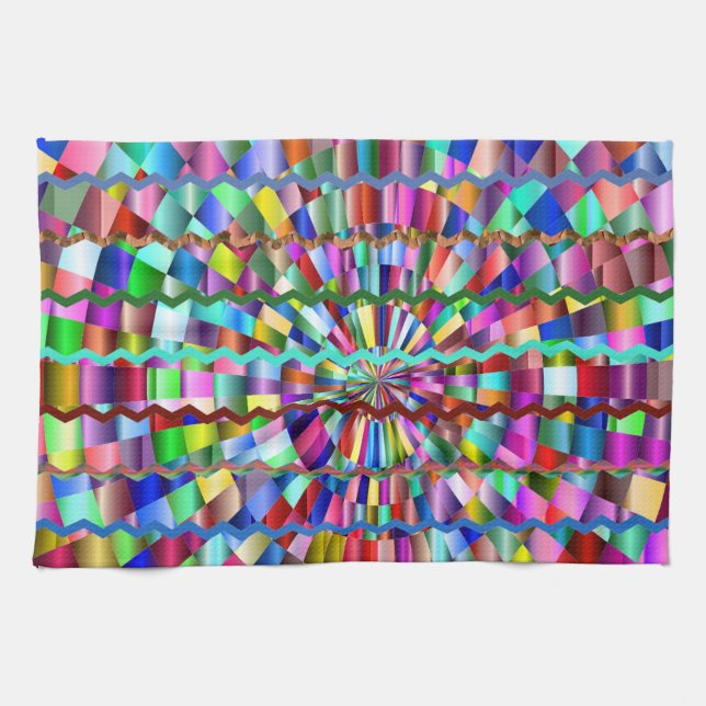 Decorative Colors Kitchen Towel (Horizontal)