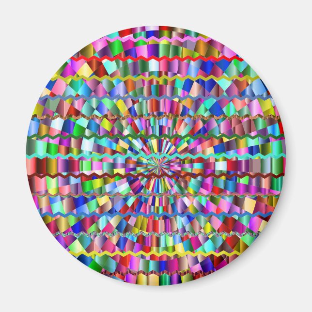 Decorative Colors Magnet (Front)