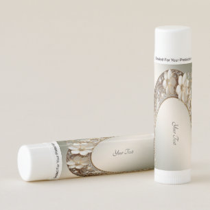 Decorative Crescent Moon Frame Lip Balm