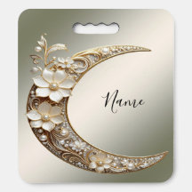 Decorative Crescent Moon Stadium Seat Cushion