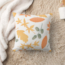 decorative cushion autumn season flowers