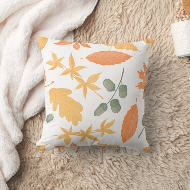 decorative cushion autumn season flowers (Blanket)