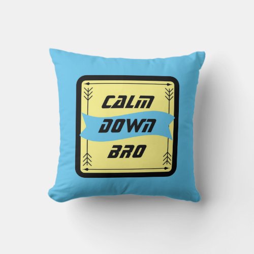 Decorative cushion Calm Down