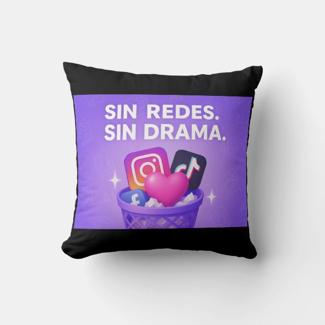 Decorative cushion for moments of relaxation (Front)