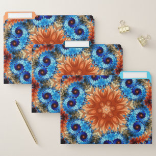 Decorative Custom Mandala Spiritual Design File Folder
