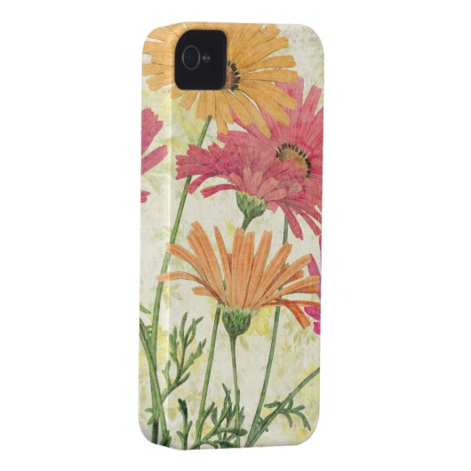 Decorative Daisies Case-Mate iPhone Case (Back/Right)