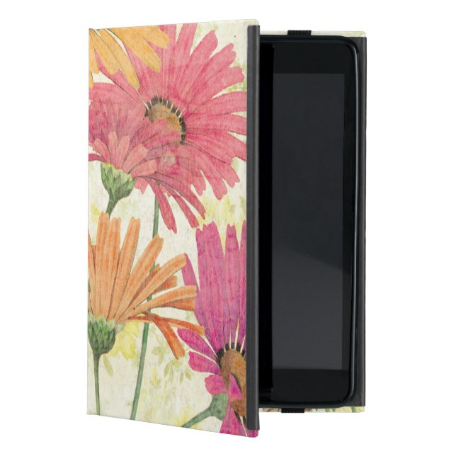 Decorative Daisies Cover For iPad Mini (Front)