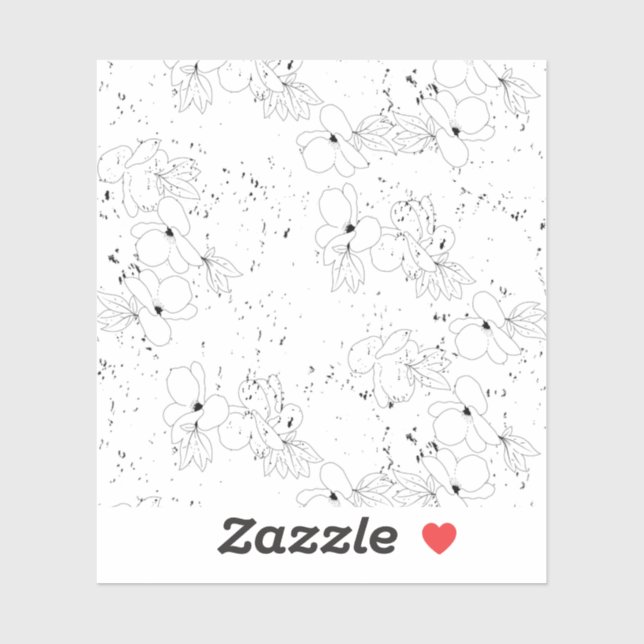 decorative Design Two Sticker (Sheet)