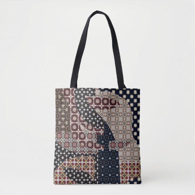  Decorative Designer Tote Bag (Front)