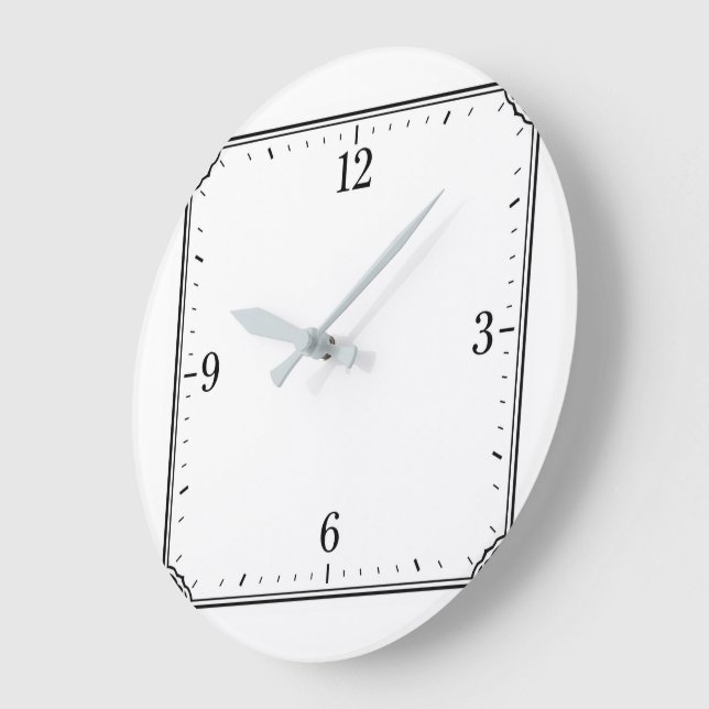 Decorative Designer Wall Clock (Angle)